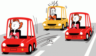 車線変更と合流が苦手なんだけど