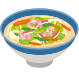 ちゃんぽん(美味しいです、野菜たっぷり食べれます、ヘルシーです)←こいつが天下取れなかった理由